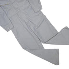 DICKIES Mens Grey Cotton Blend Classic Dungarees M W34 L28 Workwear Zipped