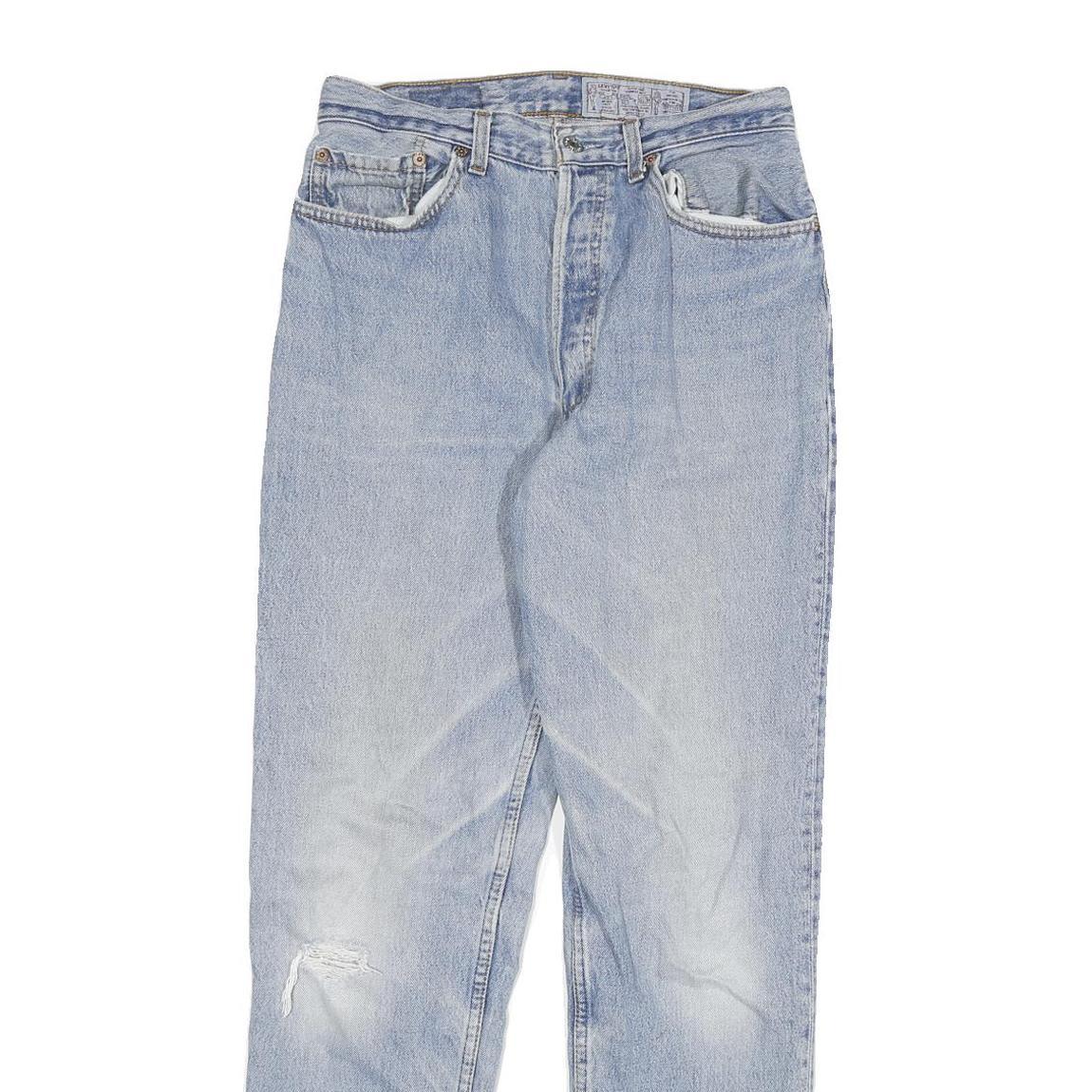 LEVI'S 901 Womens Jeans Blue Slim Skinny Denim Light W28 L30 Classic Fit