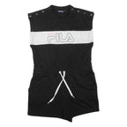 FILA Womens Playsuit Black Wide-Leg L