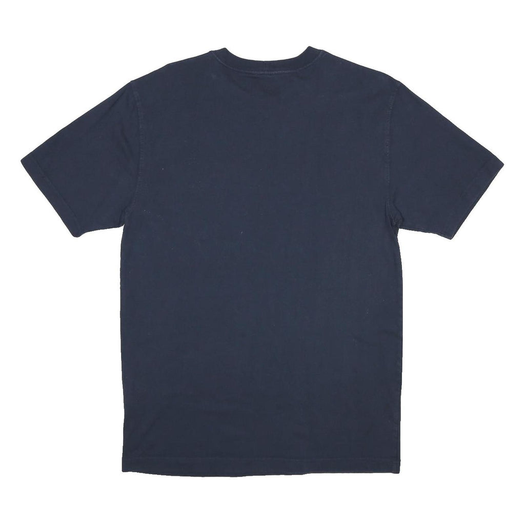 CARHARTT Mens Navy Blue Pocket T-Shirt S Short Sleeve Crew Neck Workwear