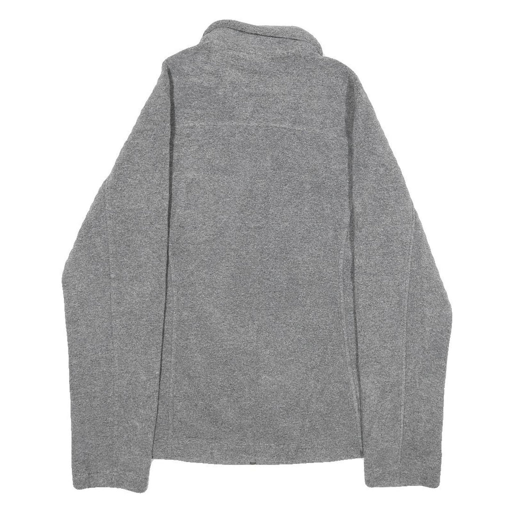 PATAGONIA Womens Grey Jacket M Polyester Plain Full Zip Lightweight Outdoor
