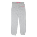 LOTTO Womens Joggers Grey & Pink Cotton Blend Regular Tapered M W30 L31