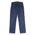 WRANGLER Mens Slim Blue Denim Jeans W32 L32 Classic Zip Closure Casual Wear