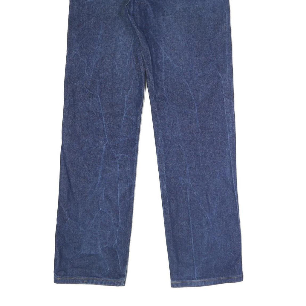 WRANGLER Mens Slim Blue Denim Jeans W32 L32 Classic Zip Closure Casual Wear