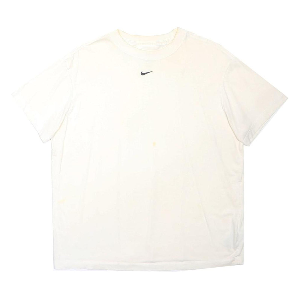 NIKE Mens White Graphic T-Shirt M Short Sleeve Crew Neck Cotton Blend Casual