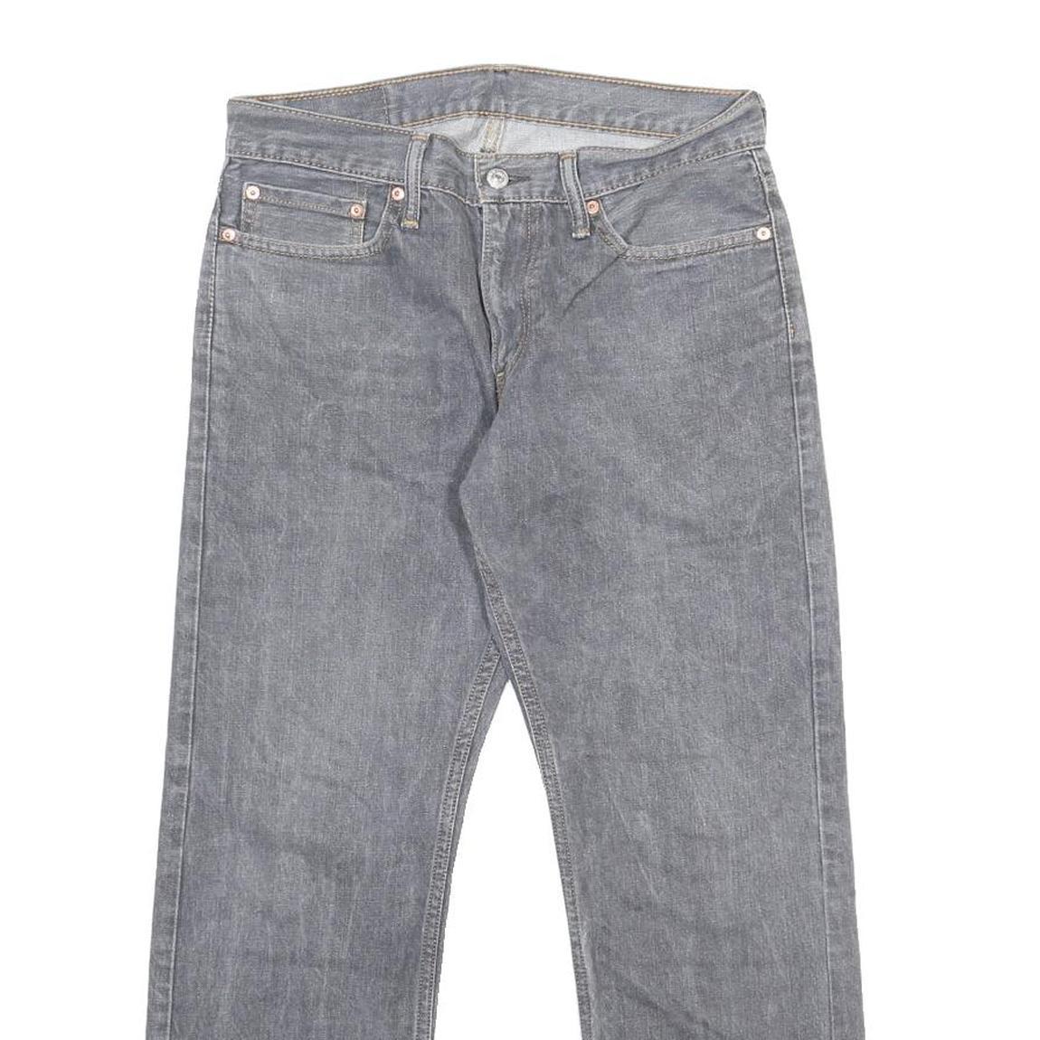 LEVI'S 514 SLIM Mens Jeans Blue Slim Straight Denim Medium W32 L30 Classic Style