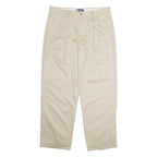 CHAPS Chino Mens Trousers Beige Regular Straight W36 L30