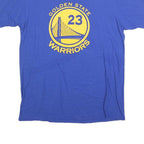 ADIDAS Mens Blue Golden State Warriors Graphic T-Shirt L Short Sleeve Crew Neck
