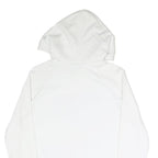 LEVI'S Mens White Pullover Hoodie S Cotton Blend Hooded Sweatshirt