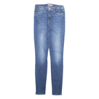 TOMMY HILFIGER Womens Jeans Blue Regular Tapered Stone Wash W26 L29