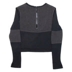 NIKE Cropped Womens Sweatshirt Black M