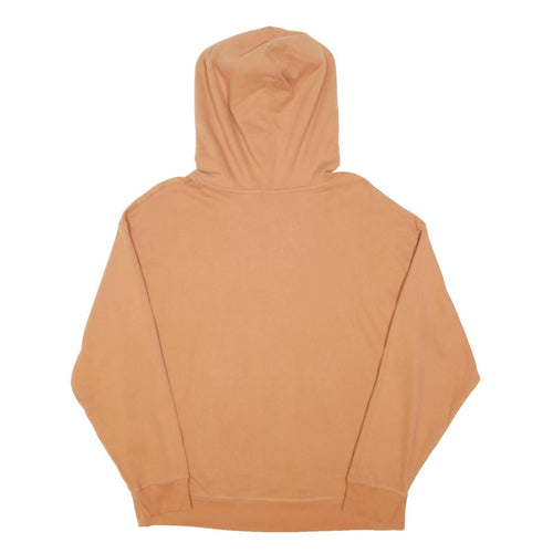 LEVI'S Womens Beige Pullover Hoodie L Cotton Blend Casual Sweatshirt