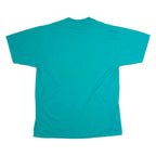 JERZEES AP English Students Quote Mens T-Shirt Green 90s USA XL