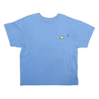 THE NORTH FACE Mens Blue Pocket T-Shirt L Short Sleeve Crew Neck Cotton Casual