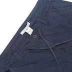 CLEO Capri Womens Navy Blue Casual Cargo Shorts M W31 Drawstring Pockets