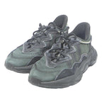 ADIDAS Ozweego Womens Black & Dark Green Synthetic Trainers UK 6 Chunky Sport