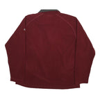 CRAGHOPPERS Mens Maroon Polyester Plain Pullover Crew Neck Basic Knit XL Outdoor