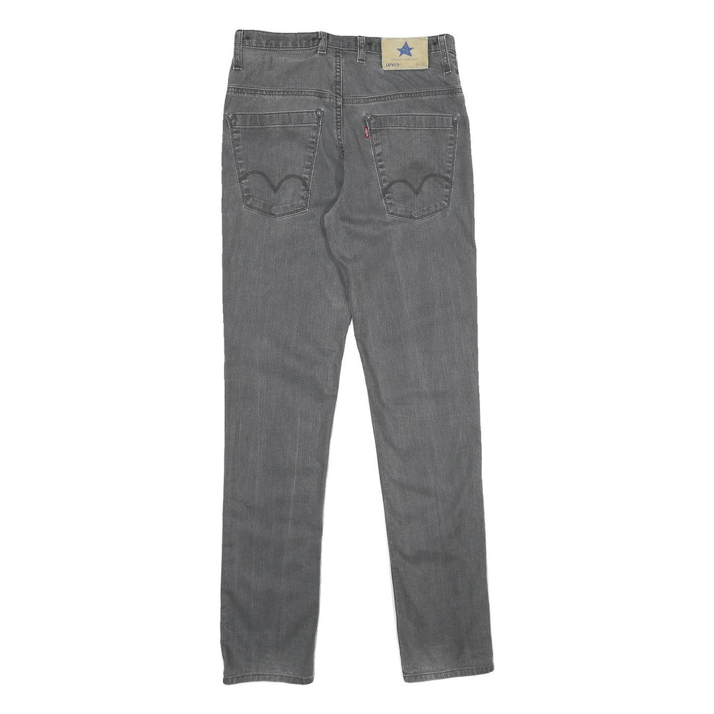 LEVI'S Blue Star Mens Jeans Grey Regular Straight Denim Medium W30 L32