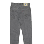 LEVI'S Blue Star Mens Jeans Grey Regular Straight Denim Medium W30 L32