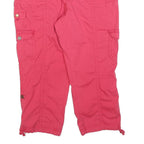 CB Womens Shorts Pink Cargo M W32 Casual Cotton Blend Pocket Design