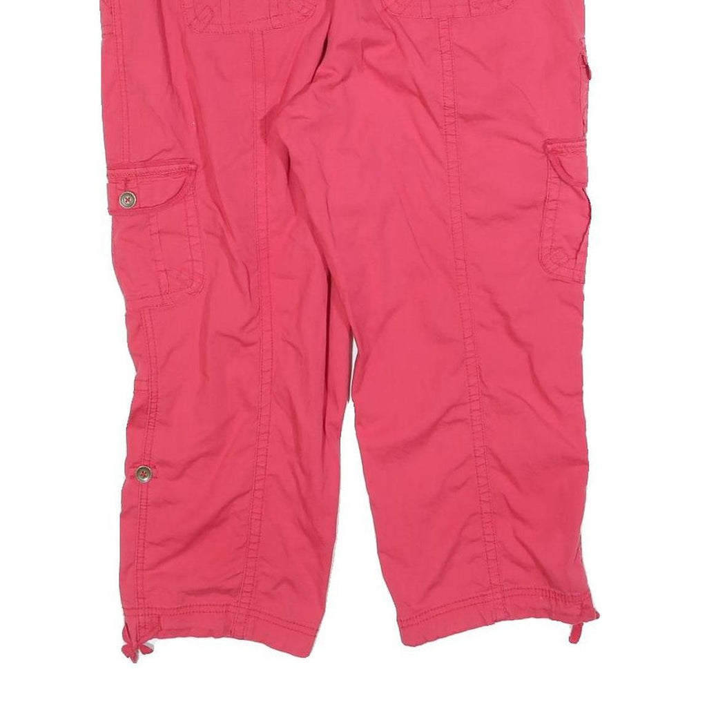 CB Womens Shorts Pink Cargo M W32 Casual Cotton Blend Pocket Design