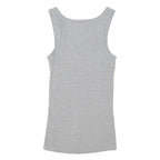 HARLEY DAVIDSON Womens Grey Skull Graphic Vest M Sleeveless Crew Neck Cotton