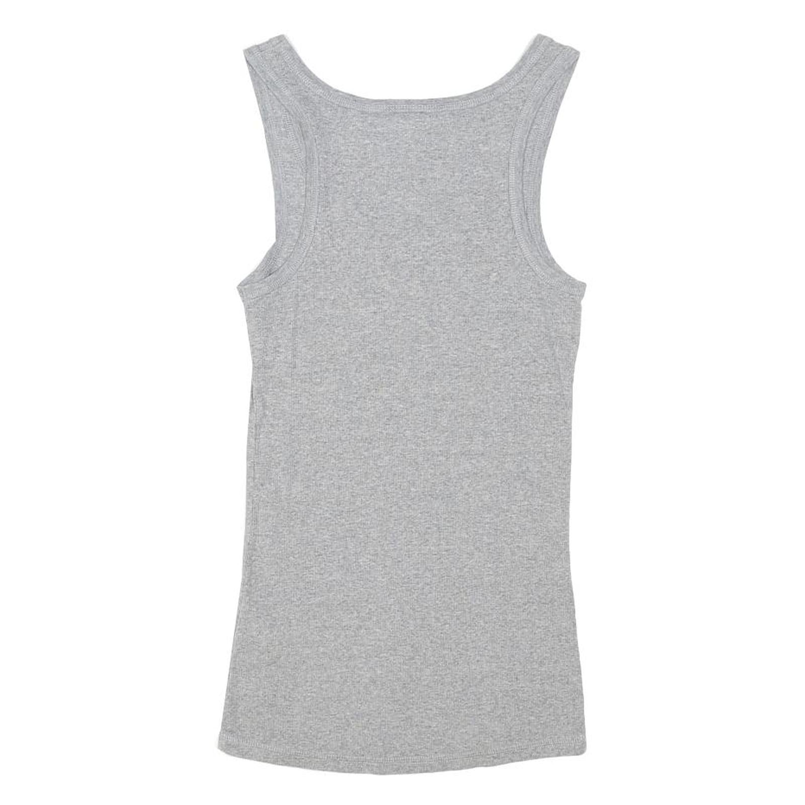 HARLEY DAVIDSON Womens Grey Skull Graphic Vest M Sleeveless Crew Neck Cotton