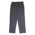 DICKIES Mens Polyester Blend Black Regular Straight Trousers W32 L32 Workwear