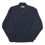 EPOCHE Mens Navy Blue Bomber Jacket 2XL Polyester Zip Long Sleeve Regular Fit