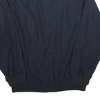 EPOCHE Mens Navy Blue Bomber Jacket 2XL Polyester Zip Long Sleeve Regular Fit