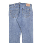 LEVI'S 501 Mens Jeans Blue Regular Straight Denim Light W38 L32 Classic Fit