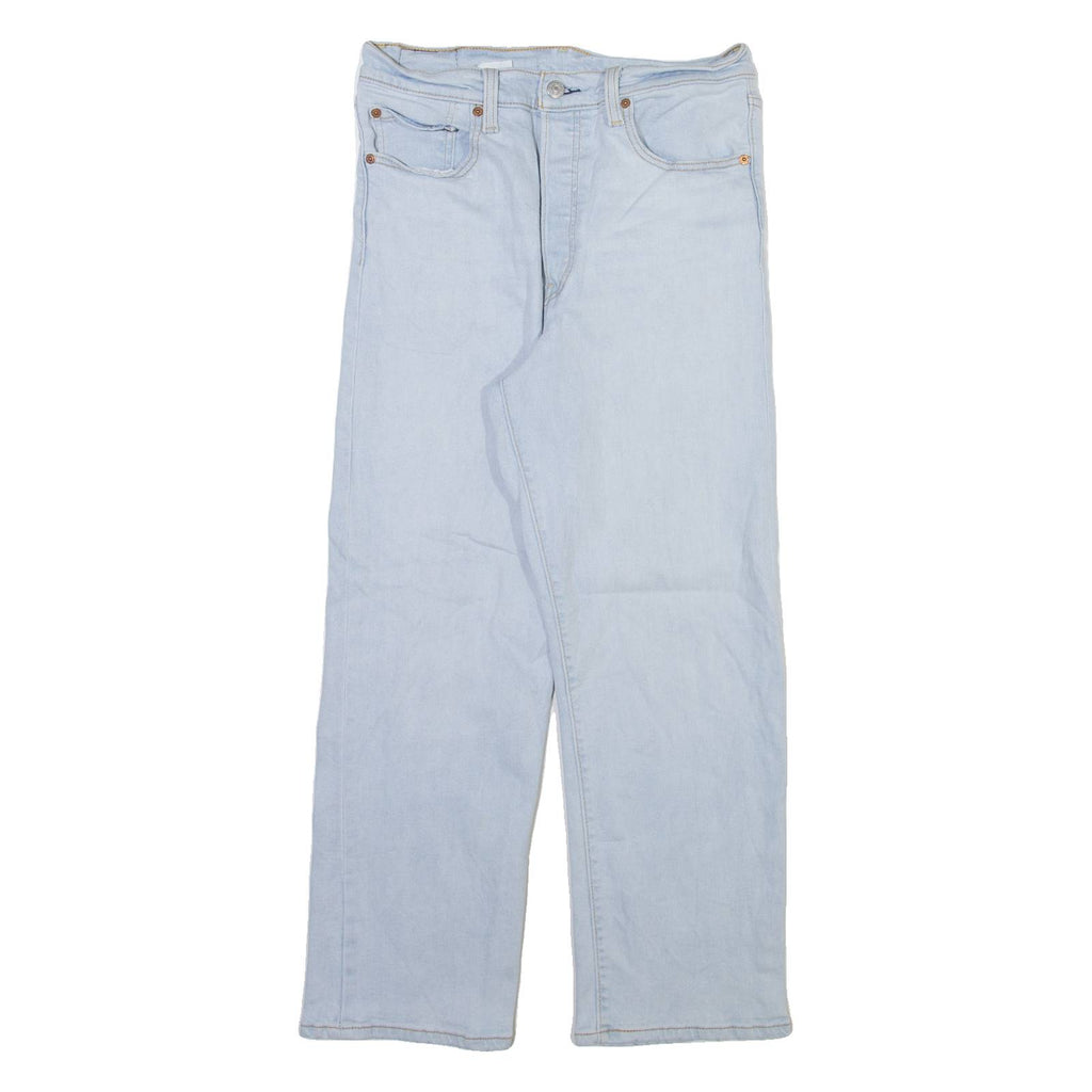LEVI'S Womens Jeans Blue Regular Straight W30 L27