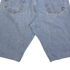 WRANGLER Mens Denim Blue Shorts L W36 Classic Fit Cotton Blend Casual