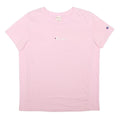 CHAMPION Womens Pink Graphic T-Shirt S Short Sleeve Crew Neck Casual Logo