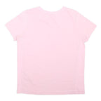 CHAMPION Womens Pink Graphic T-Shirt S Short Sleeve Crew Neck Casual Logo