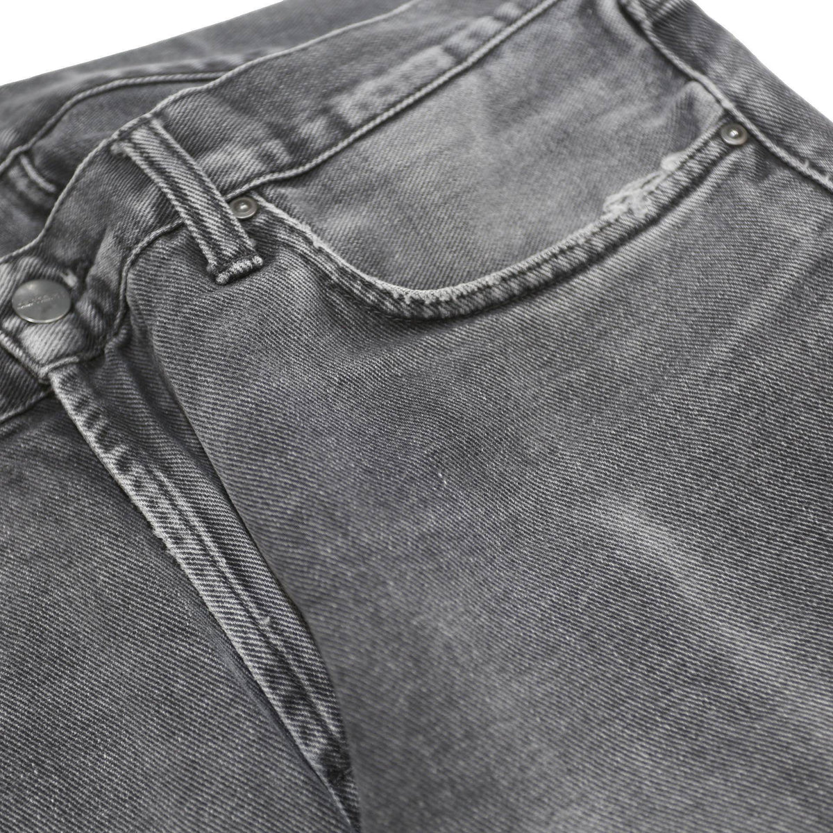 CARHARTT Mens Jeans Grey Regular Straight Denim Medium W32 L26 Zip Cotton