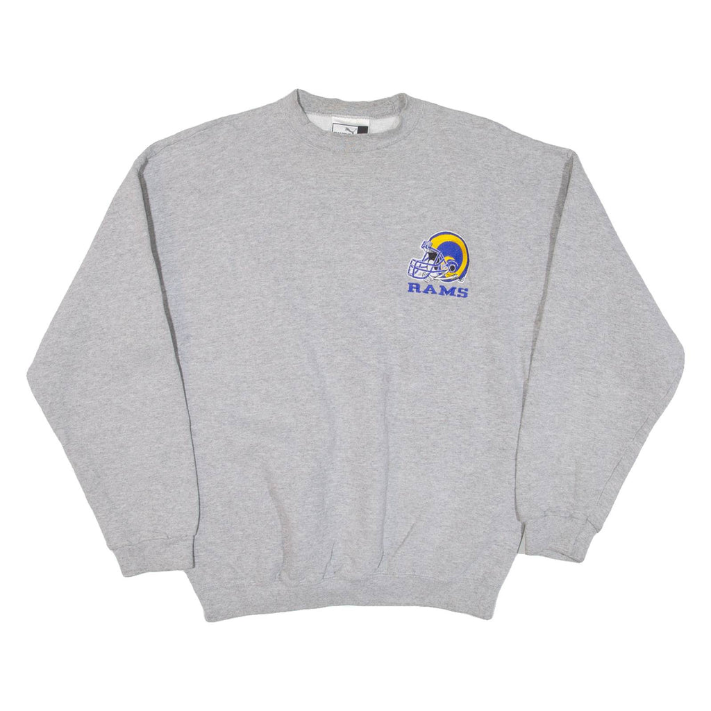 PUMA Rams Mens Sweatshirt Grey USA L