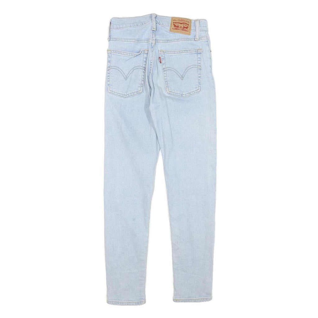 LEVI'S Womens Jeans Light Blue Slim Skinny Denim W24 L26 Stretch Cotton