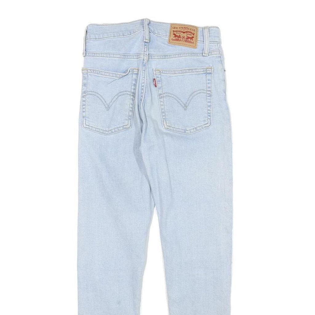 LEVI'S Womens Jeans Light Blue Slim Skinny Denim W24 L26 Stretch Cotton