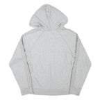 ADIDAS Womens Grey Hoodie L Cotton Blend Pullover Casual Lightweight Comfort