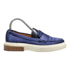TODS Loafer Shoes Blue Synthetic Womens UK 5