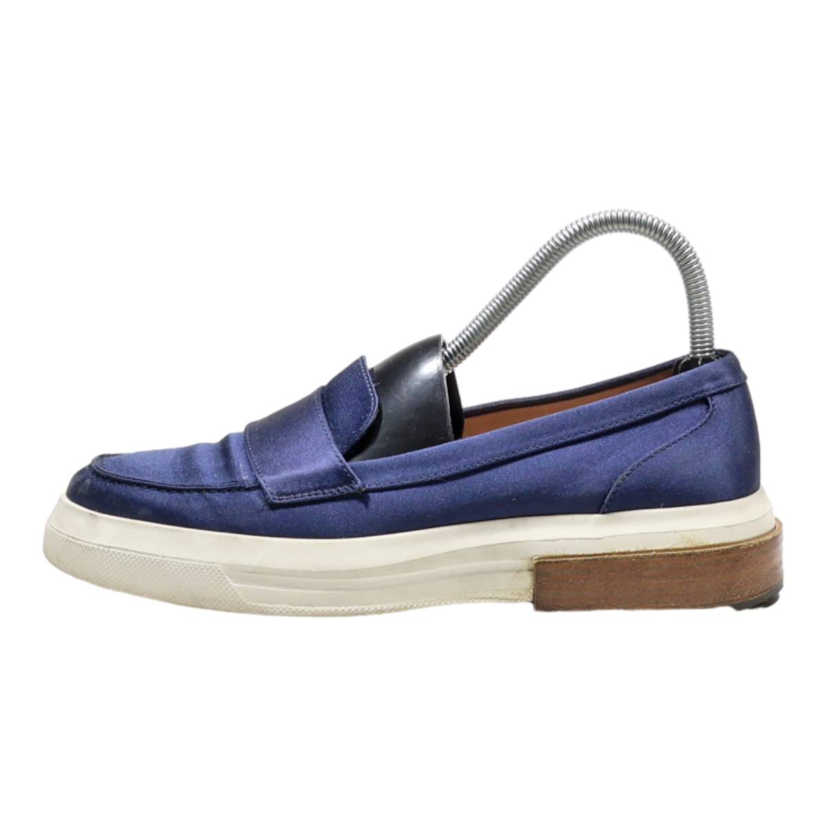 TODS Loafer Shoes Blue Synthetic Womens UK 5