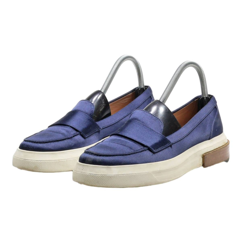 TODS Loafer Shoes Blue Synthetic Womens UK 5