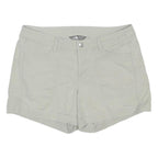 THE NORTH FACE Womens Beige Casual Shorts L W34 Cotton Blend Comfortable Outdoor