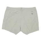 THE NORTH FACE Womens Beige Casual Shorts L W34 Cotton Blend Comfortable Outdoor