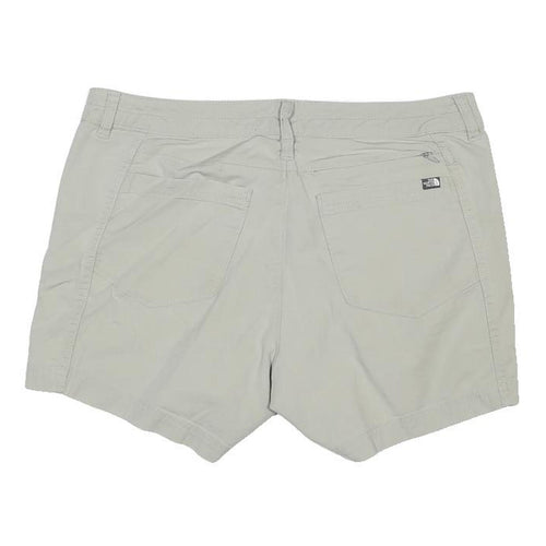 THE NORTH FACE Womens Beige Casual Shorts L W34 Cotton Blend Comfortable Outdoor