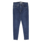 LEVI'S 720 Womens Slim Blue Denim Medium W27 L25 Slim Fit Zip Jeans