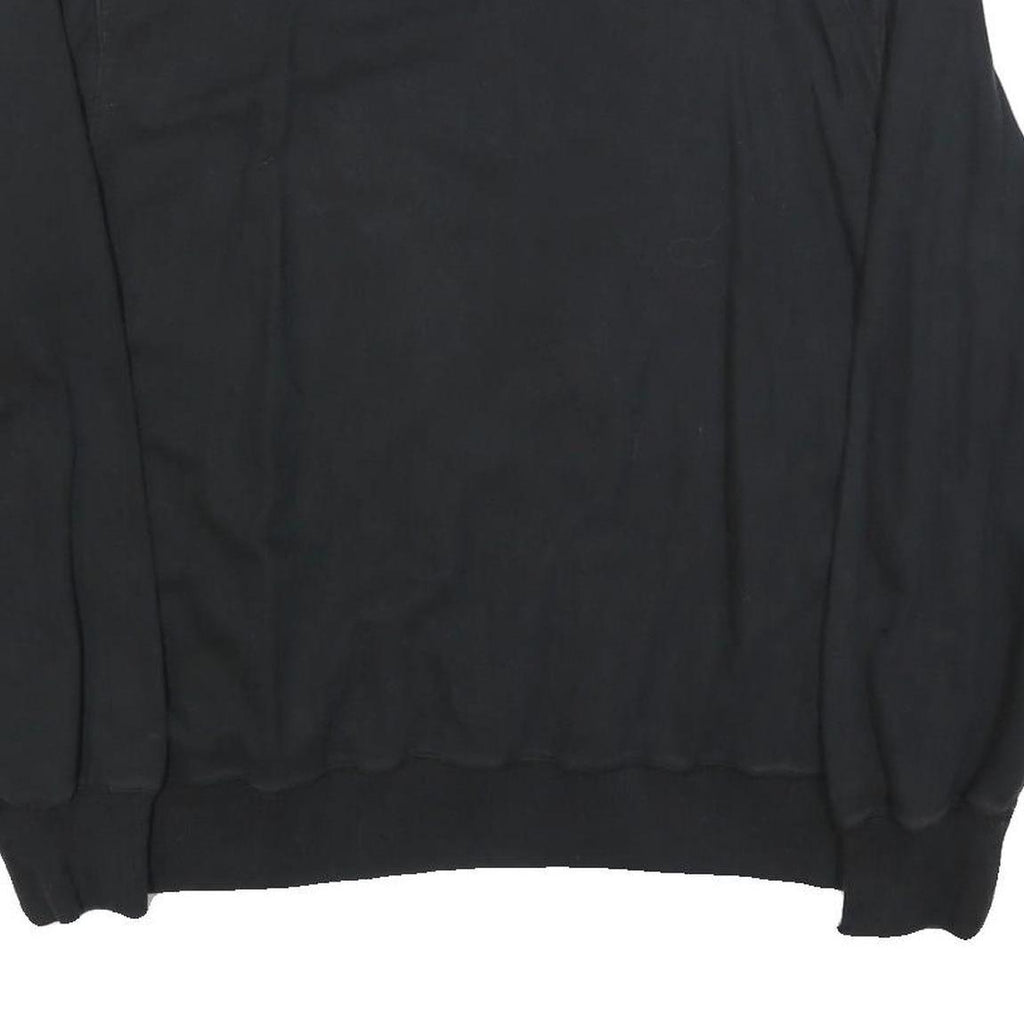 DISNEY Mens Black Jack Skellington Crew Neck Sweatshirt M Cotton Blend