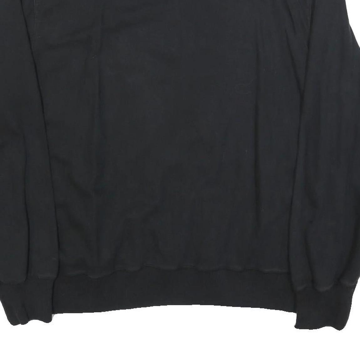 DISNEY Mens Black Jack Skellington Crew Neck Sweatshirt M Cotton Blend