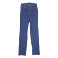 LEVI'S Womens Jeans Blue Regular Straight Denim Medium W26 L32 Classic Zip